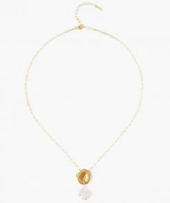 Chan Luu Freshwater Pearl Drop Necklace