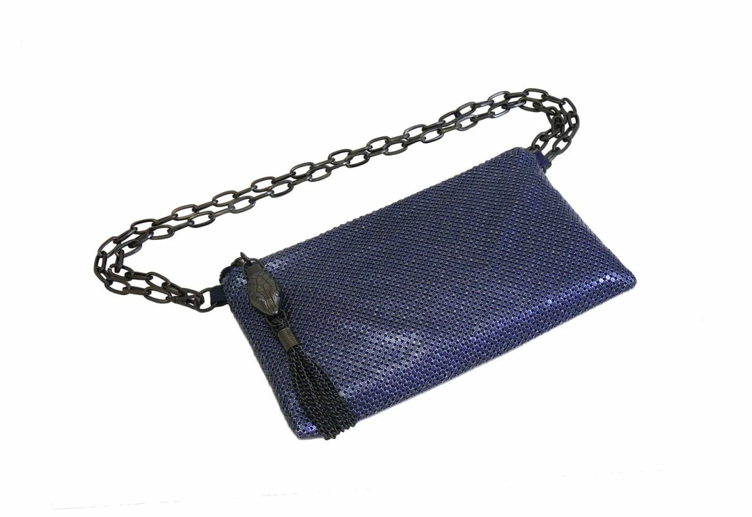 Whiting And Davis Snakehead Mesh Belt Bag Bags