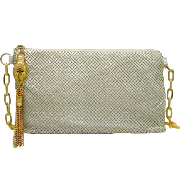 Whiting And Davis Snakehead Mesh Belt Bag Bags