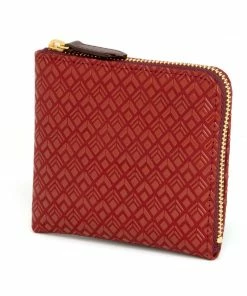 INDEN Est 1548 Zipped Coin Purse Large Diamond Wallets