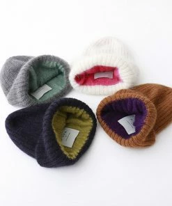 PCNQ Juri Reversible Fuzzy Knit Hat