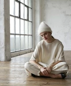 PCNQ Juri Reversible Fuzzy Knit Hat