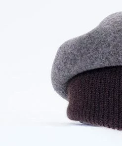 PCNQ Hats Haru Two Tone Knit Hat