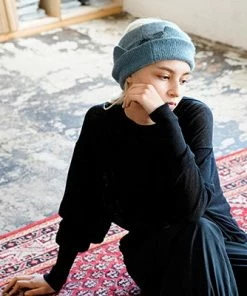 PCNQ Tino Knit Open Top Hat And Neck Warmer