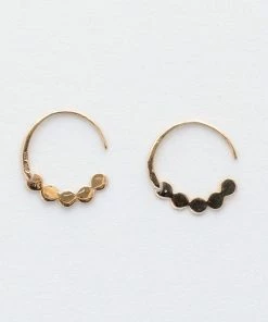 5 Octobre Kiwa Gold Mini Hoops Jewelry