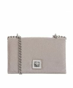 Whiting And Davis Flat Mesh Clutch Evening Bags