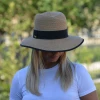 Hats And Dreams Large Lined Brim Fedora