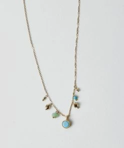 5 Octobre Loop Necklace In Turquoise Jewelry