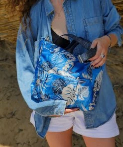 Brontibay Paris Bags Allegra Large Crossbody Palms