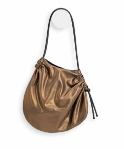 InZu COCCĂ“ Neo Tote In Bronze Dust Bags