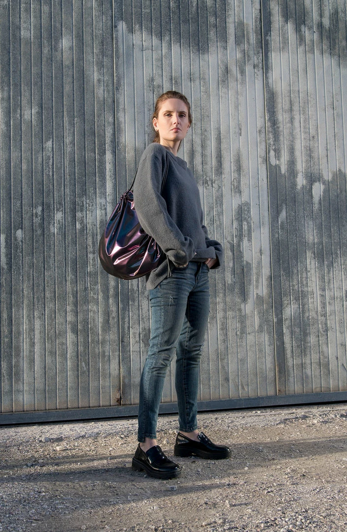 InZu COCCĂ“ Neo Tote In Bronze Dust Bags