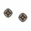 Miguel Ases Jewelry Large Button Post Studs