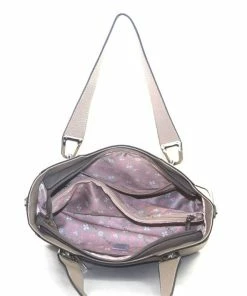 Frederic Paris Triangle Toggle Strap Tote