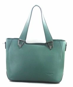 Frederic Paris Triangle Toggle Strap Tote