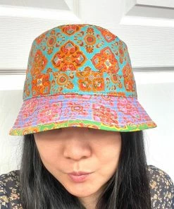 Grevi Liberty Patchwork Bucket Hat Brights