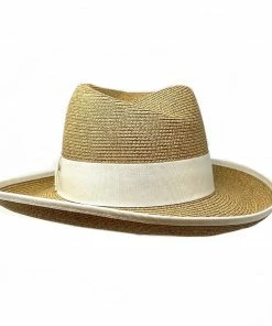 Hats And Dreams Large Lined Brim Fedora