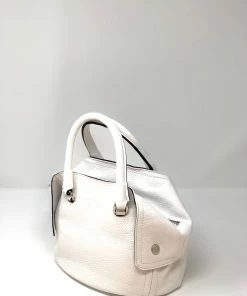 Laura DiMaggio Bags Leather Mini Satchel With Foldover Sides