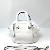 Laura DiMaggio Bags Leather Mini Satchel With Foldover Sides