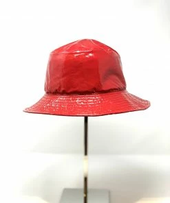 Grevi Glossy Bucket Rain Hat