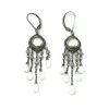 Dana Kellin Silver Moonstone Chandeliers Jewelry