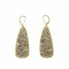 Dana Kellin Jewelry Large Woven Topaz And Labradorite Teardrop