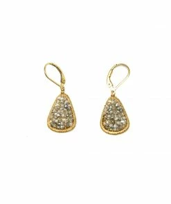 Dana Kellin Small Woven Topaz And Labradorite Teardrop Jewelry