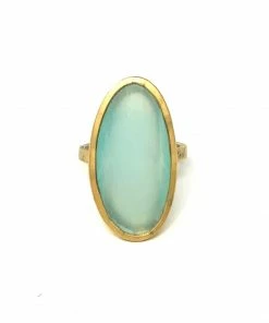 5 Octobre Ara Blue Chalcedony Ring