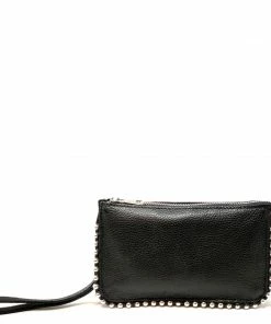 Made In Italy Popin Studded Clutch