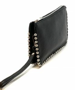 Made In Italy Popin Studded Clutch
