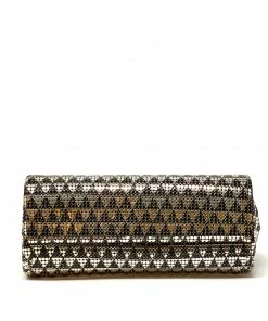 Whiting And Davis Evening Bags Deco Triangle Pyramid Mesh Clutch