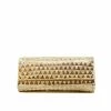 Whiting And Davis Evening Bags Deco Triangle Pyramid Mesh Clutch