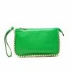 Made In Italy Popin Studded Clutch