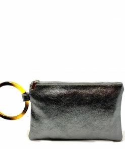 Laura DiMaggio Tortoiseshell Bracelet Clutch Bags