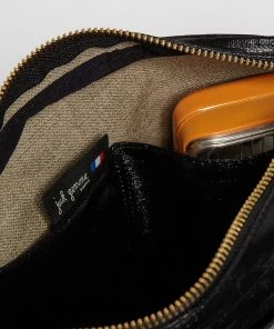 Jack Gomme HAPPY Shoulder Bag In Coated Linen Bags