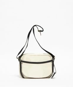 Jack Gomme HAPPY Shoulder Bag In Coated Linen Bags