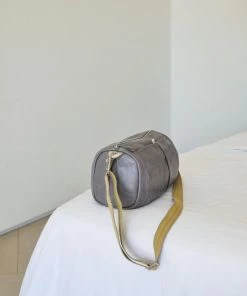 Brontibay Paris Mamamia Vintage Leather Crossbody Funghi