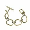 Tat2 Designs Silver And Gold Link Bracelet Jewelry