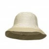 Grevi Foldable Stripe Bucket Hat Hats