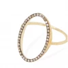 5 Octobre Glen Diamond Oval Ring Jewelry