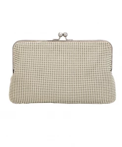 Whiting And Davis Dimple Frame Clutch Evening Bags