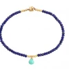 SALE AVF Lapis Charm Bracelet