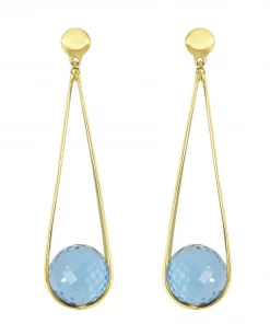 Dean Davidson Jewelry Ipanema Drop Earrings Blue Topaz