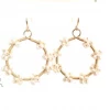 Made In NYC Jewelry Mini Pearl Hoops