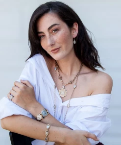 Tat2 Designs Gold Artis Pave Square Band Ring Jewelry