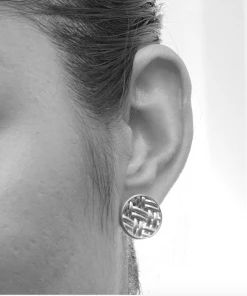 Dean Davidson Jewelry Lontar Weave Studs