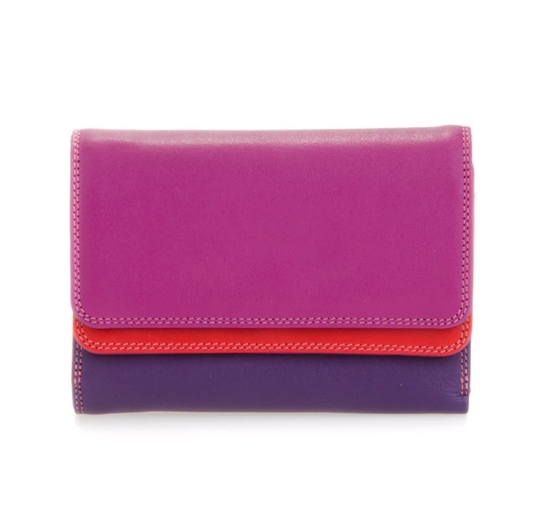 Mywalit Double Flap Wallet Sangria