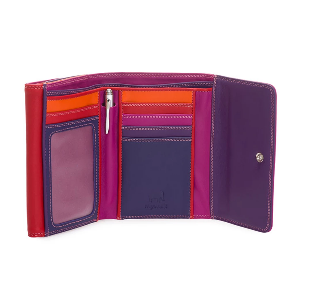 Mywalit Double Flap Wallet Sangria