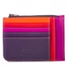 Mywalit Slim Credit Card Holder With Coin Purse Sangria Wallets
