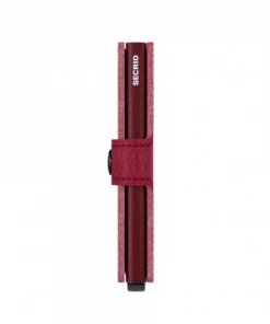 Wallets Secrid Mini Wallet In Stitch Magnolia