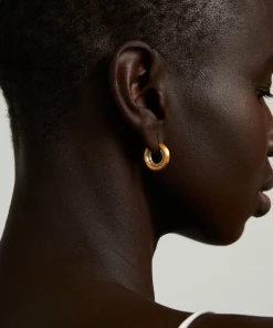 Dean Davidson Crescent Hinged Huge Hoops Jewelry